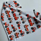 Fall Critters & Tractors; 2 in 1, Double sided pup Bandana