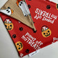 Paws Off My Treats; 2 in 1 Halloween Dog Bandana