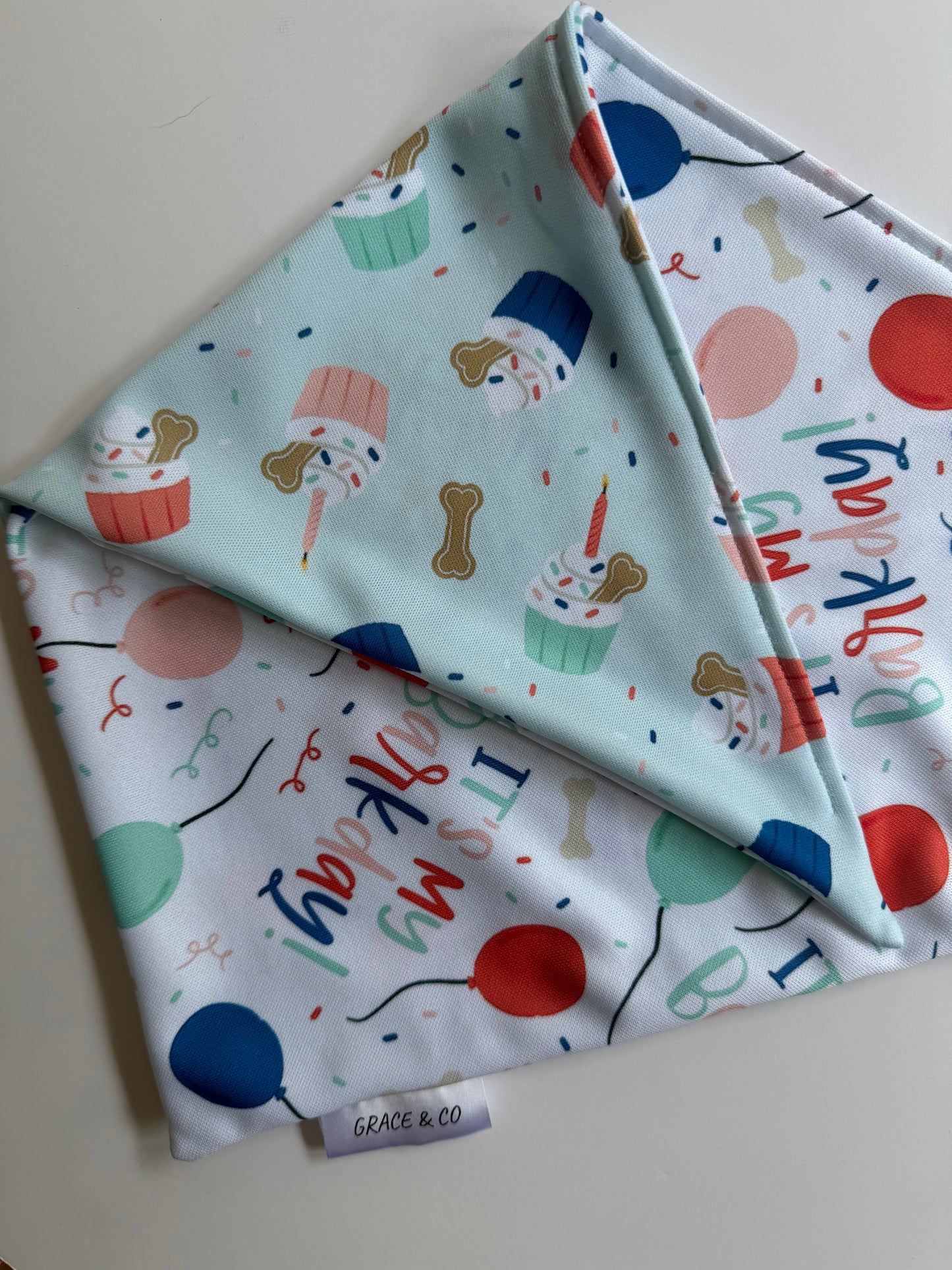 It’s my BARKDAY, 2 in 1 Dog Cooling Bandana