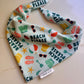Beach Please: 2 in 1, Water Resistant Dog Bandana