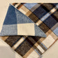 Double Sided Flannel Plaid Bandana