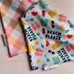 Beach Please: 2 in 1, Water Resistant Dog Bandana
