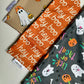 Lick or Treat; 2 in 1 Double Sided Halloween Dog Bandana