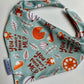 You Want A Piece Of Me?: Pumpkin Pie Double sided dog bandana; water resistant