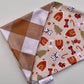 Naughty & Nice Gingerbread: 2 in 1, double sided dog bandana