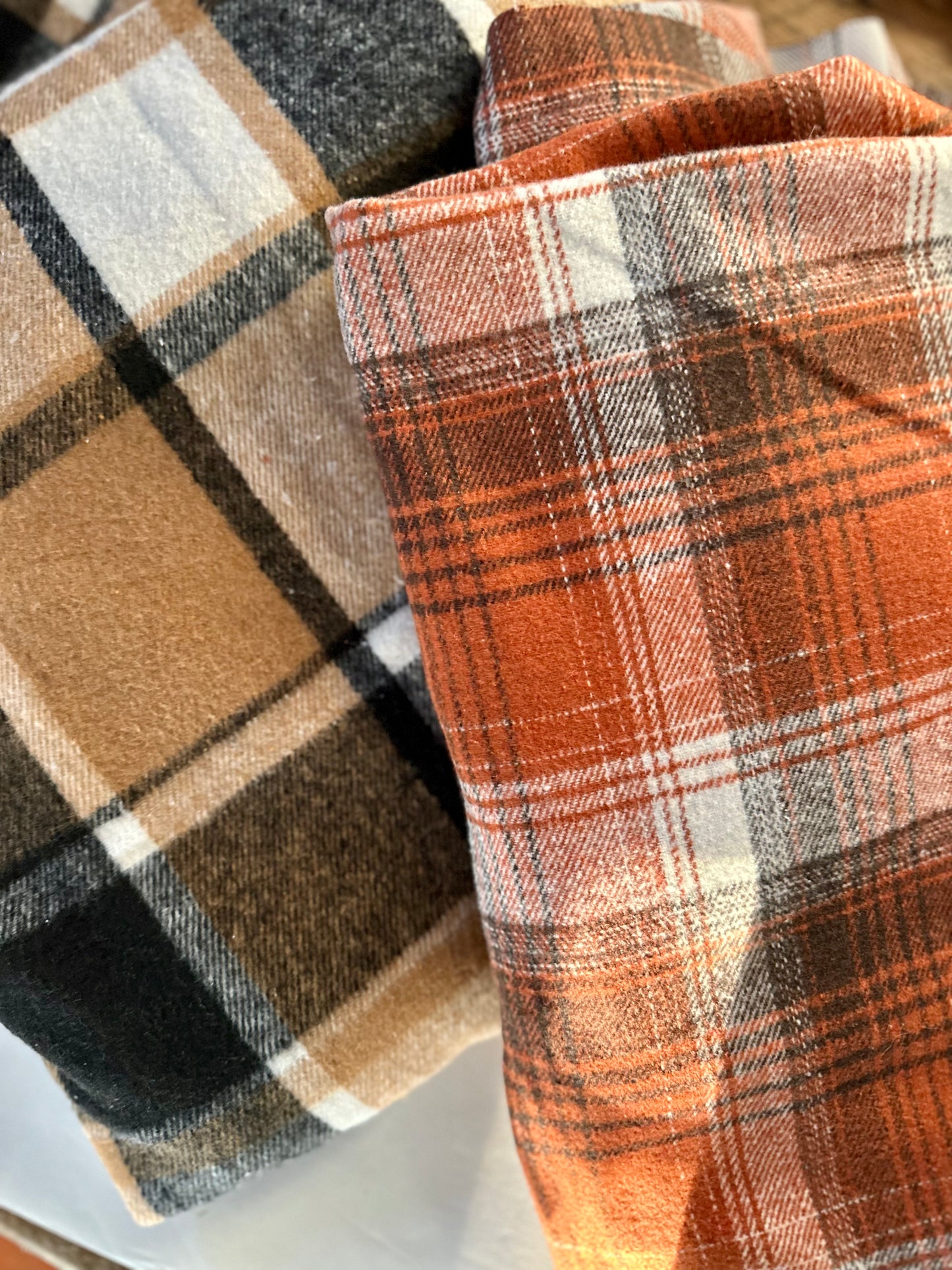 Double Sided Cozy Flannel Dog Bandana