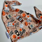 Pumpkin Spice & Everything Nice; 2 in 1 Fall Themed Dog Bandana