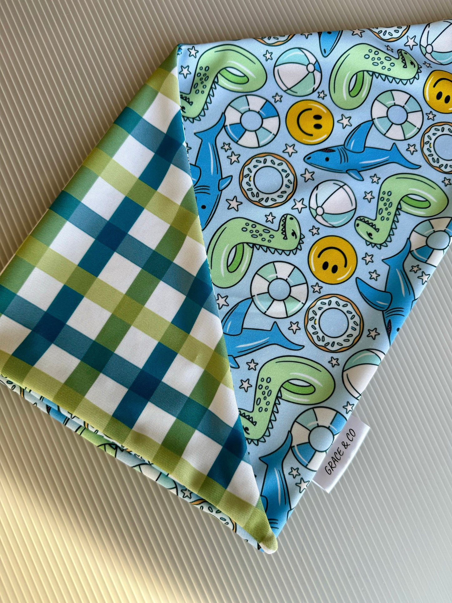 Floaties: Reversible, 2 in 1 Dog Bandanas