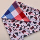 Hockey Season: 2 in 1, double sided dog bandana