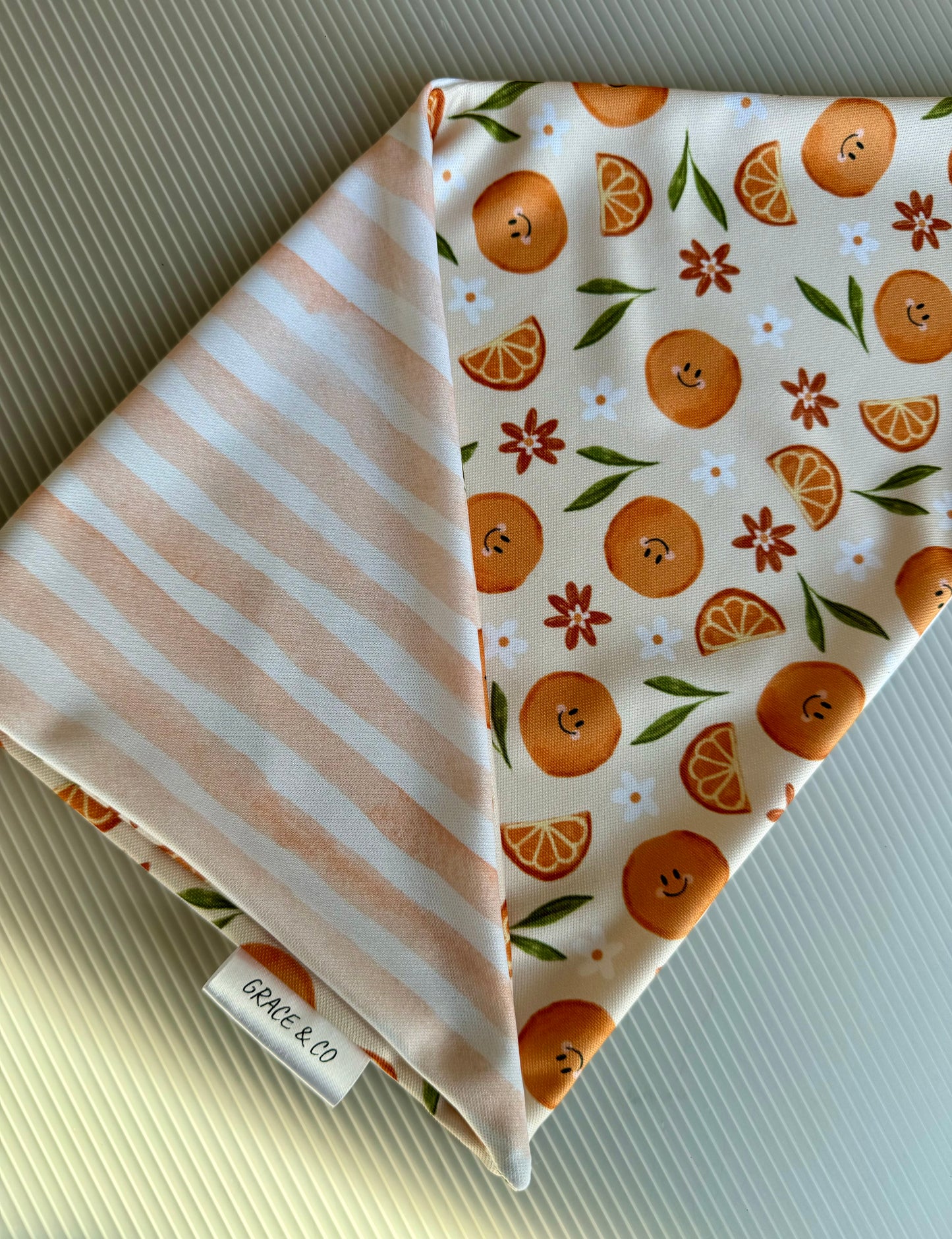Summer Fruit, 2 in 1 Dog Bandana