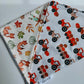 Fall Critters & Tractors; 2 in 1, Double sided pup Bandana