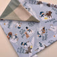 Up to Snow Good: 2 in 1, double sided dog bandana
