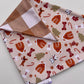 Naughty & Nice Gingerbread: 2 in 1, double sided dog bandana