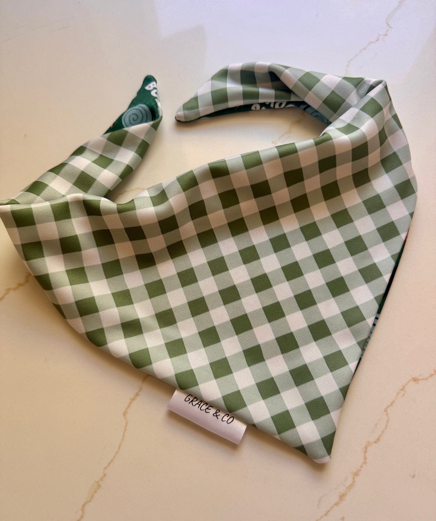 Camping Buddy: 2 in 1, Water Resistant Dog Bandana