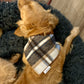 Double Sided Flannel Plaid Bandana