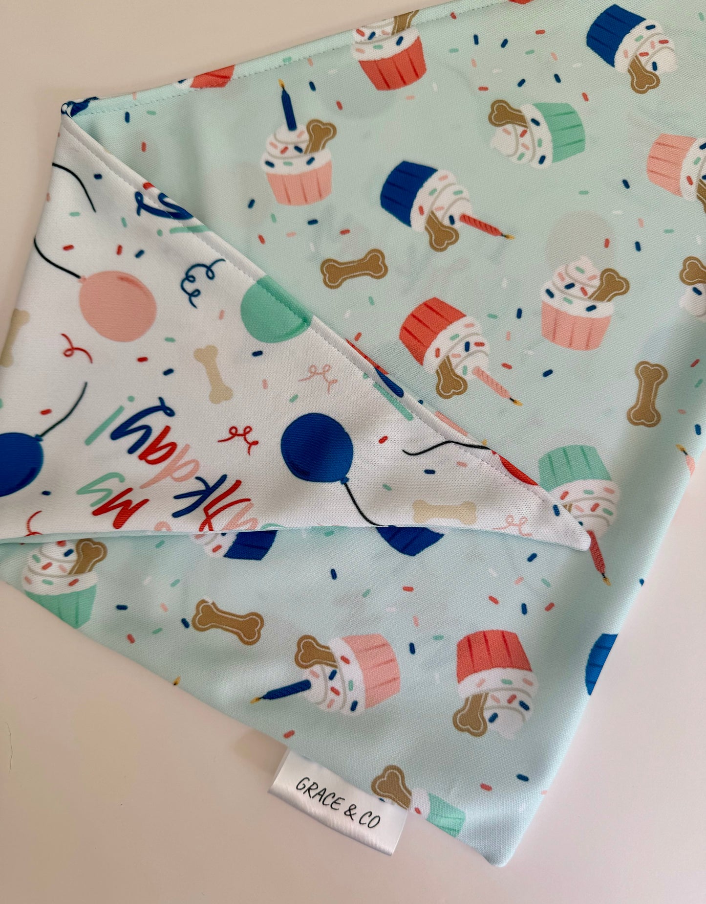 It’s my BARKDAY, 2 in 1 Dog Cooling Bandana