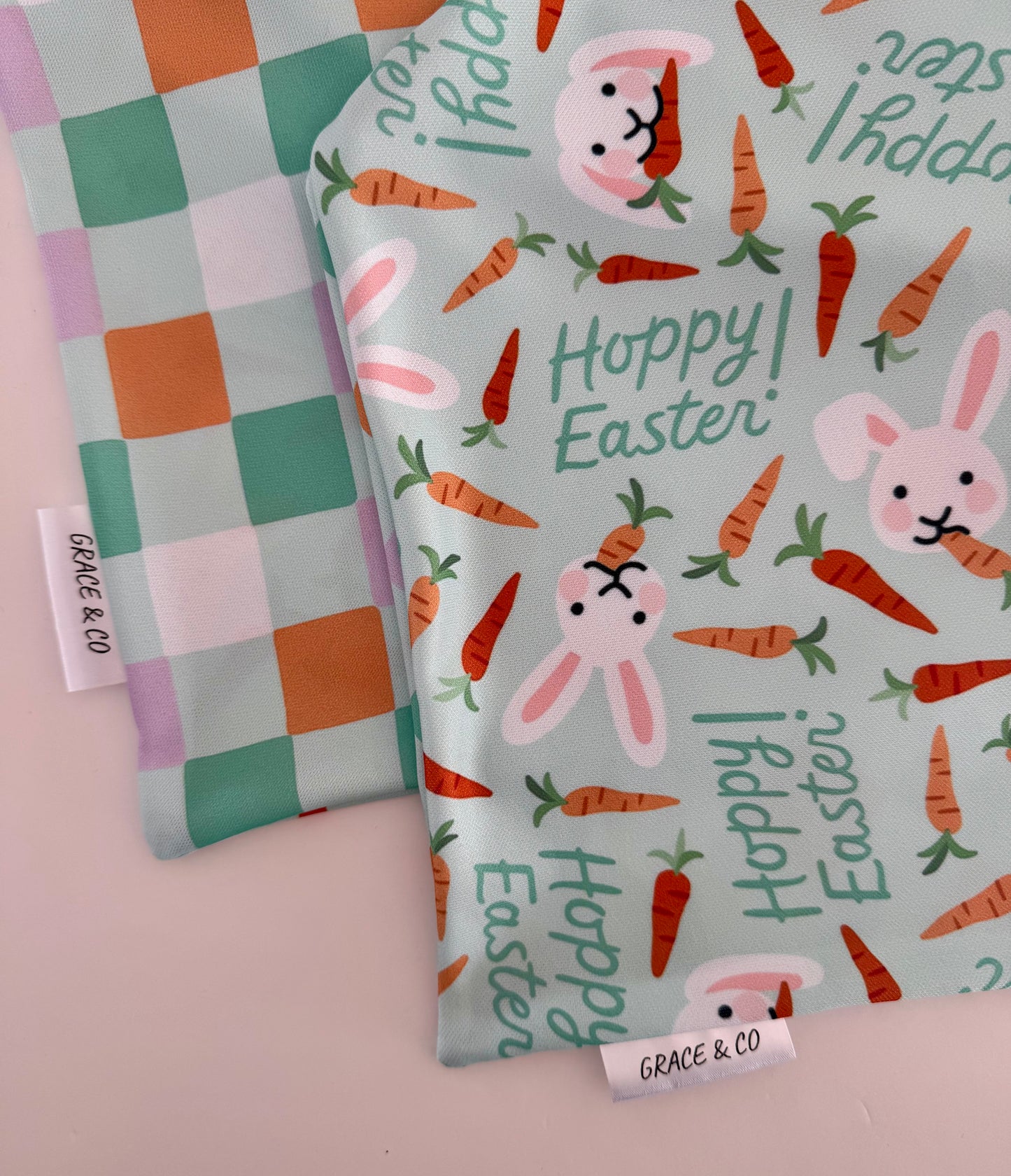 Hoppy Easter: 2 in 1 Double Sided Dog Bandana