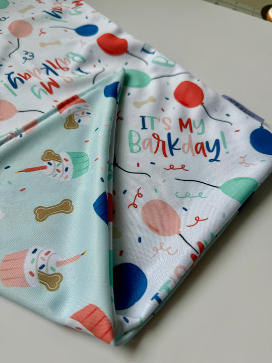 It’s my BARKDAY, 2 in 1 Dog Cooling Bandana