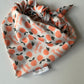 Just Peachy, 2 in 1 dog bandana: water resistant