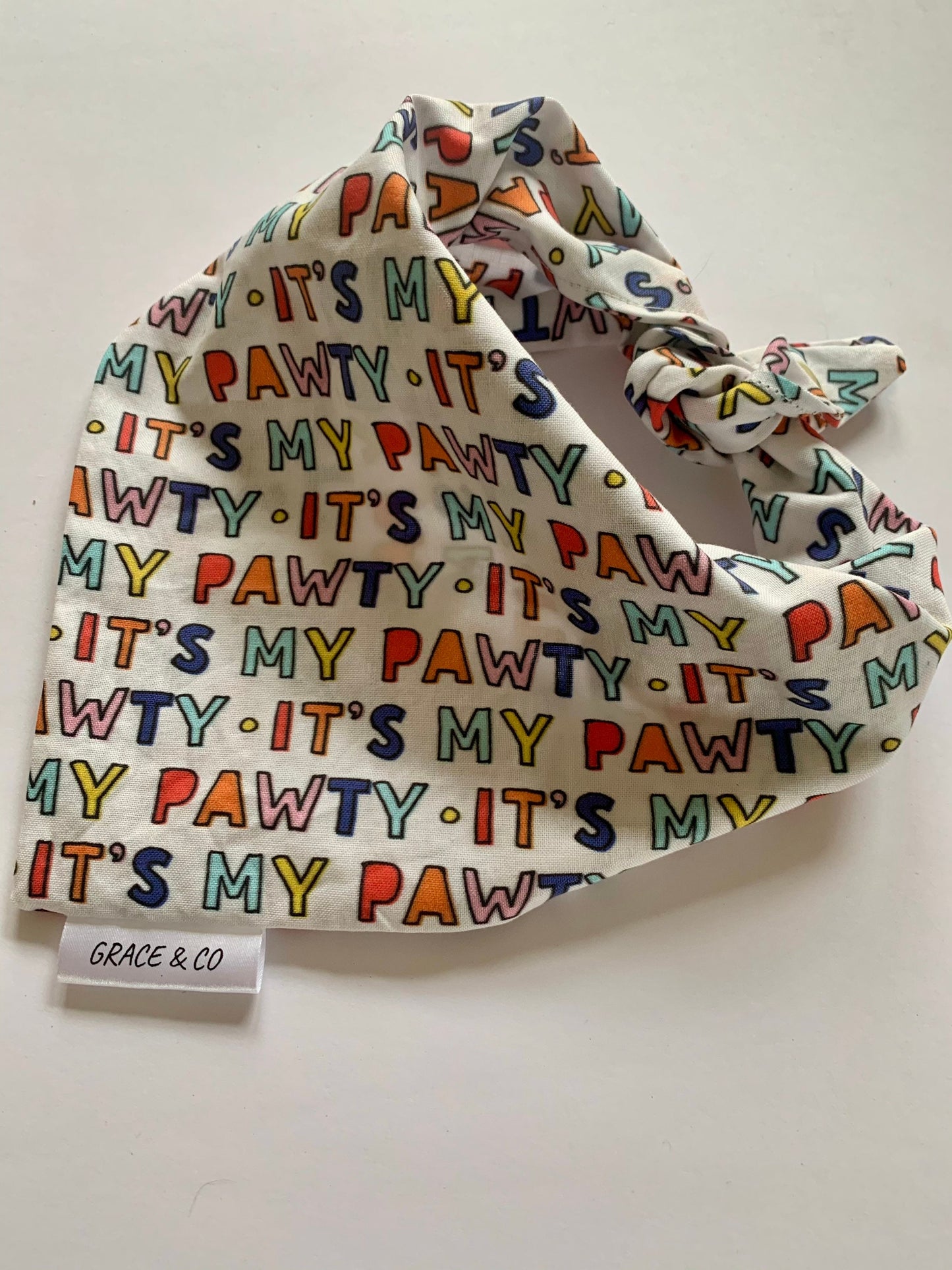 It’s My PAW-TY BANDANA