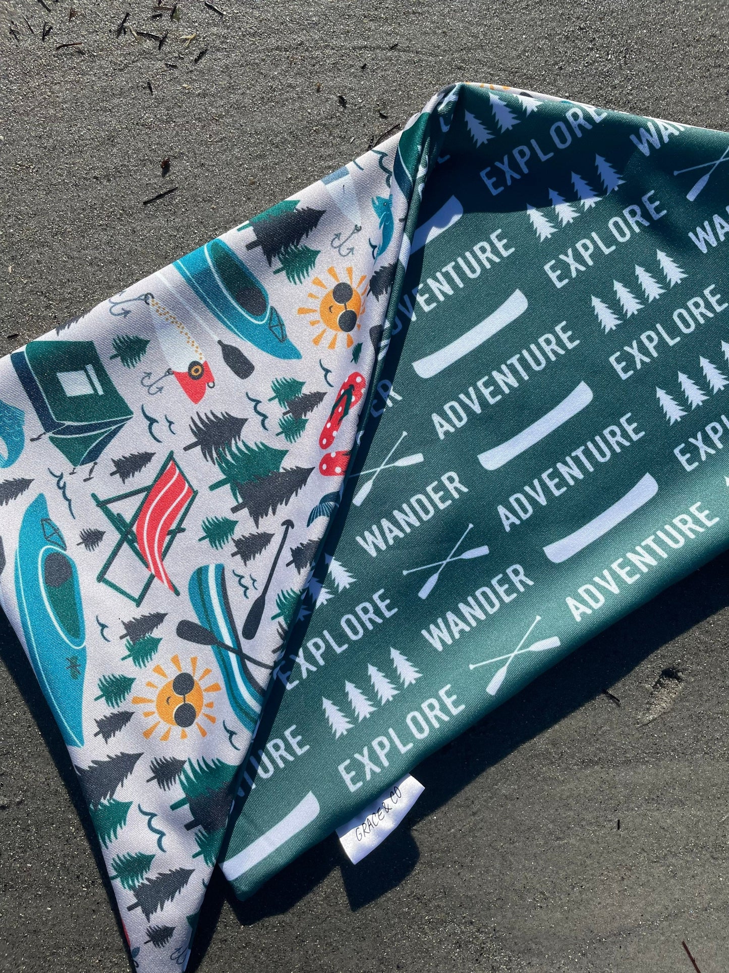 SWIM BANDANA: Explore, Adventure, Wander