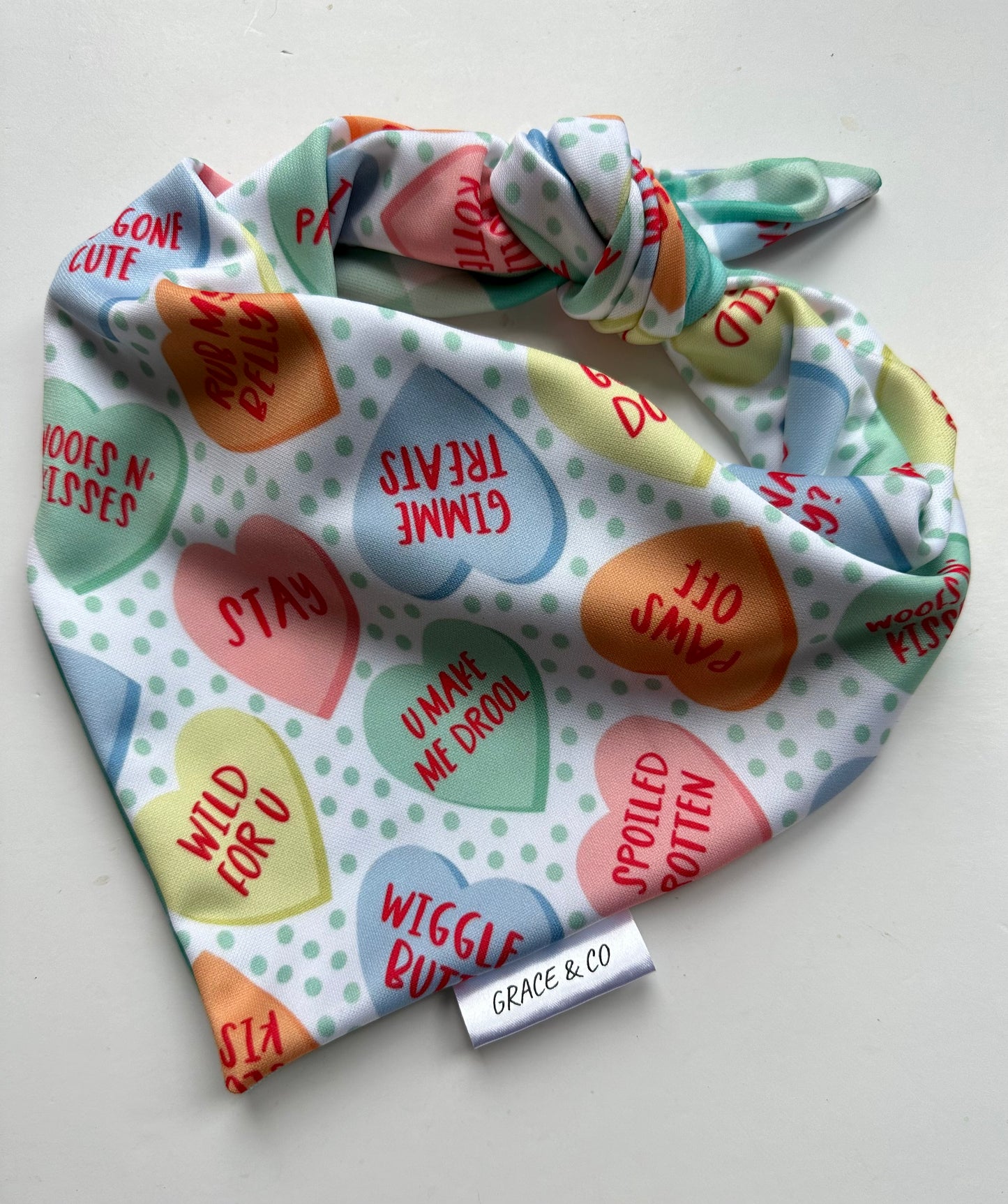 Pup Love Candy Hearts