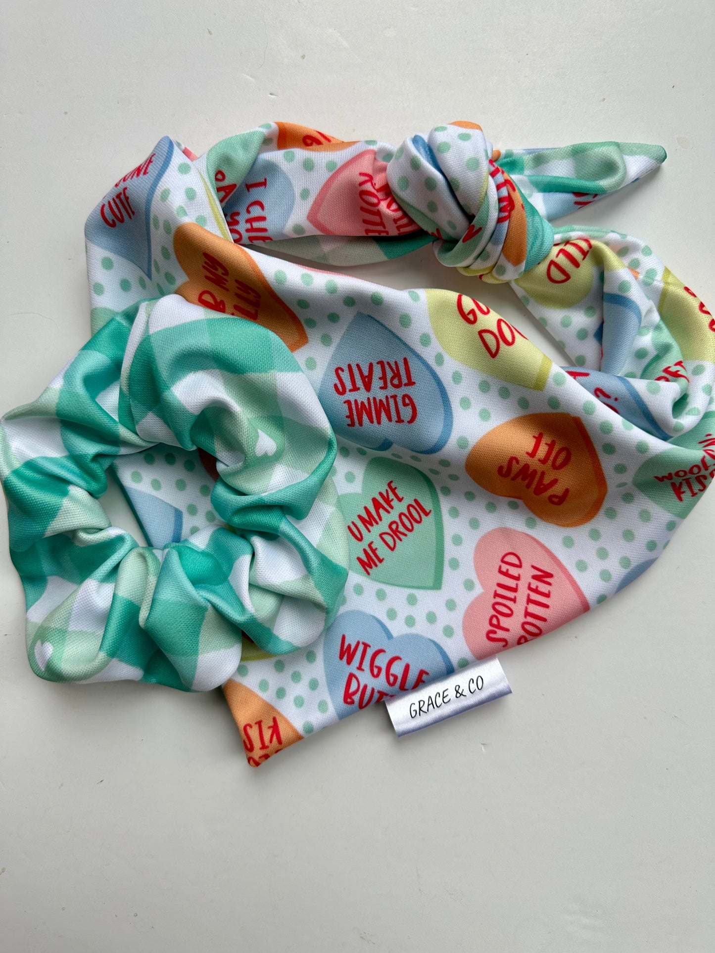 Pup Love Candy Hearts